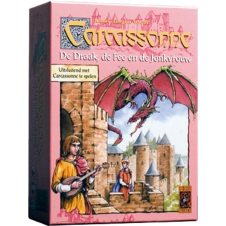 Carcassonne uitbreiding De Draak, De Fee en De Jonkvrouw (nieuwe versie)
