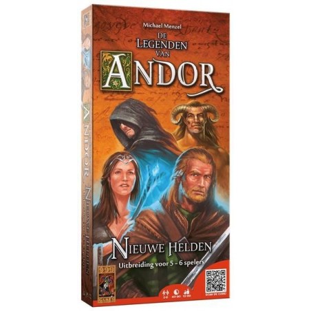 De Legenden van Andor uitbreiding Nieuwe Helden voor 5-6 spelers