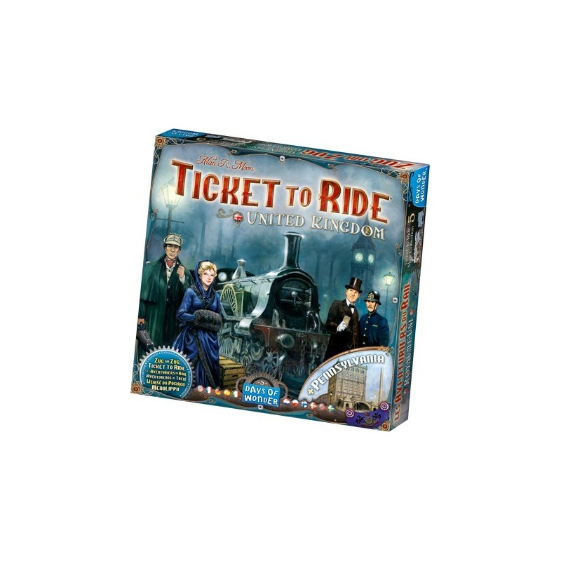 Ticket to Ride uitbreiding UK