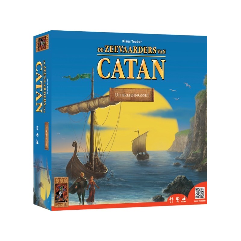 De Kolonisten van Catan uitbreidingsset De Zeevaarders 3-4 spelers (nieuw)