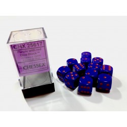 Opaque Purple/Red 16 mm. (25617)