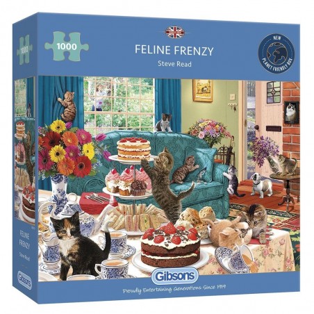 Feline Frenzy (1000)