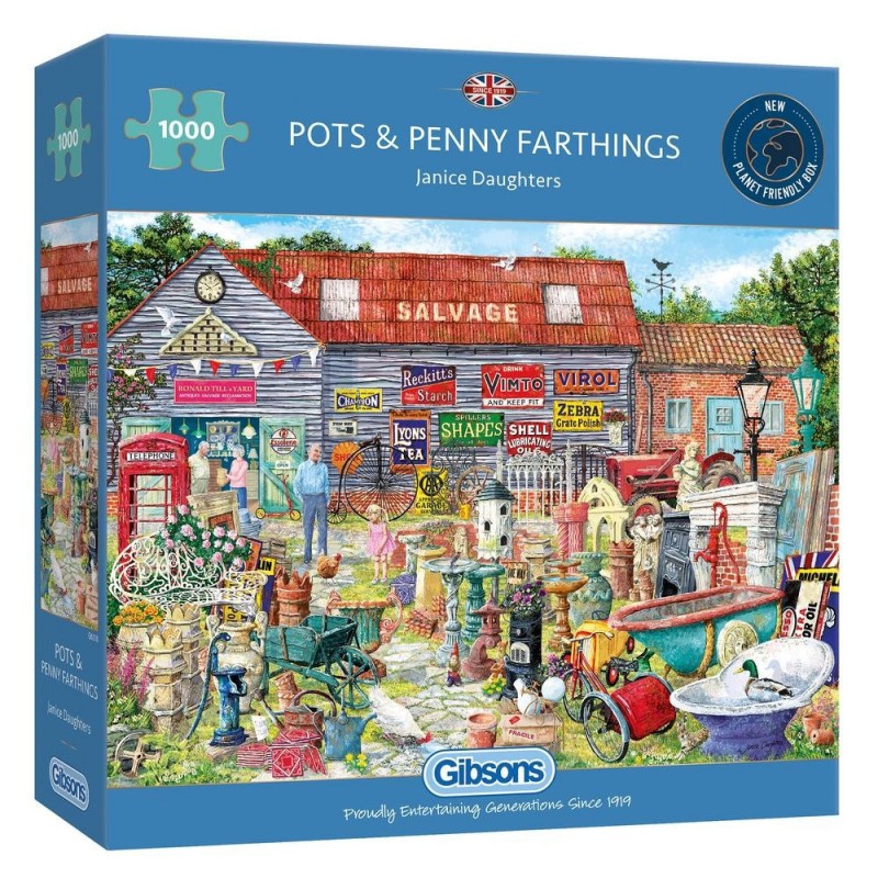 Pots & Penny Farthings (1000)